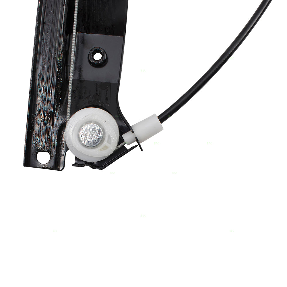 Brock Replacement Pair Set Front Power Window Lift Regulators Compatible with 04-15 Titan 80721-ZT00A 80720-ZT00A