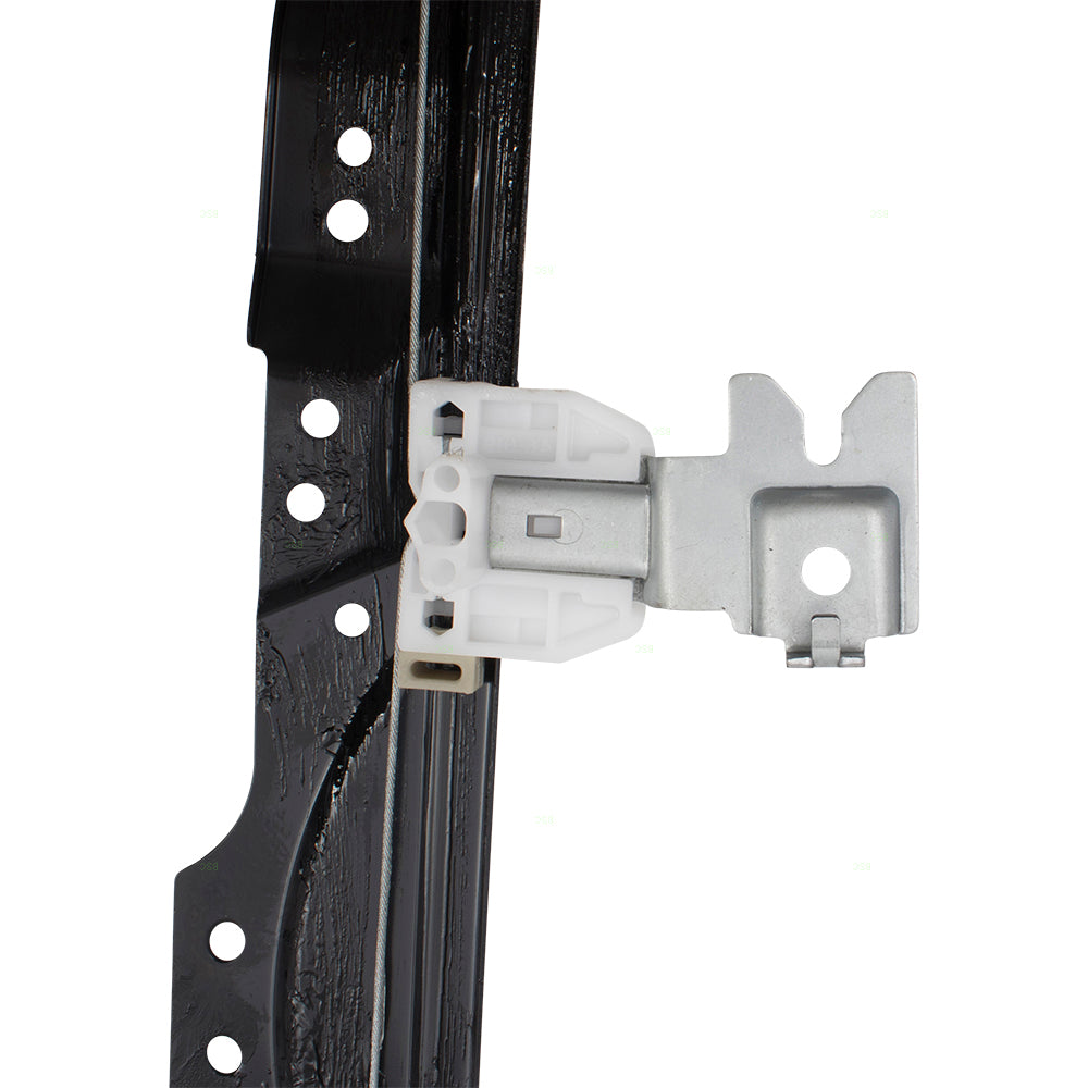 Brock Replacement Pair Set Front Power Window Lift Regulators Compatible with 04-15 Titan 80721-ZT00A 80720-ZT00A