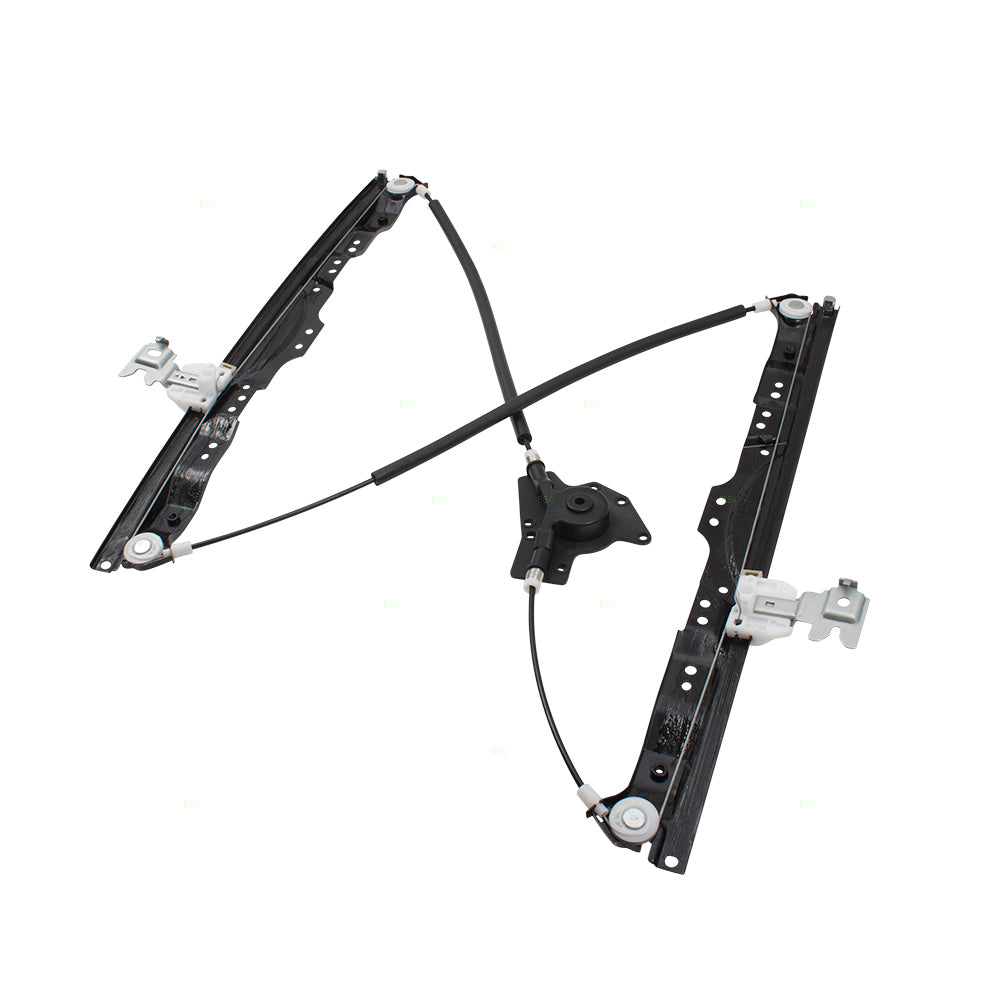 Brock Replacement Passengers Front Power Window Lift Regulator Compatible with 04-15 Titan 80720-ZT00A