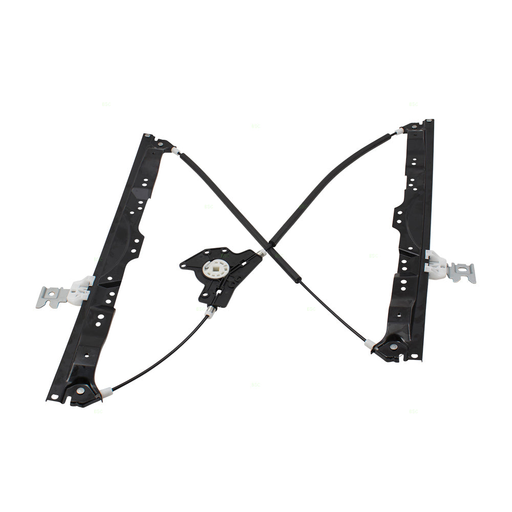 Brock Replacement Passengers Front Power Window Lift Regulator Compatible with 04-15 Titan 80720-ZT00A