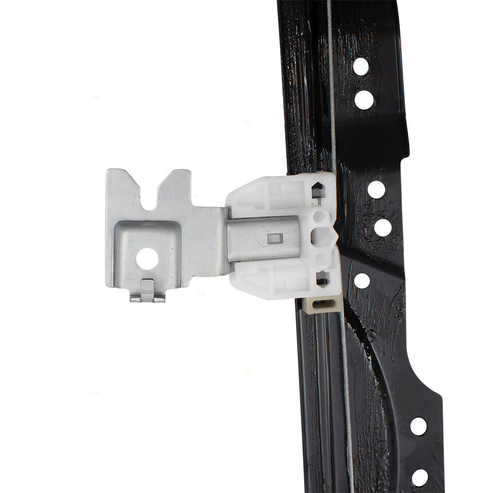 Brock Replacement Passengers Front Power Window Lift Regulator Compatible with 04-15 Titan 80720-ZT00A