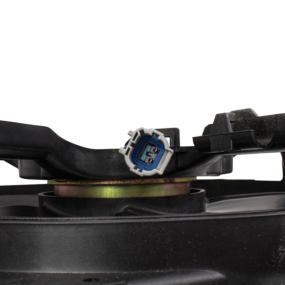 Brock Replacement for Engine Cooling Radiator Fan Motor Assembly Compatible with 07-12 Versa 21481EL30A NI3115135