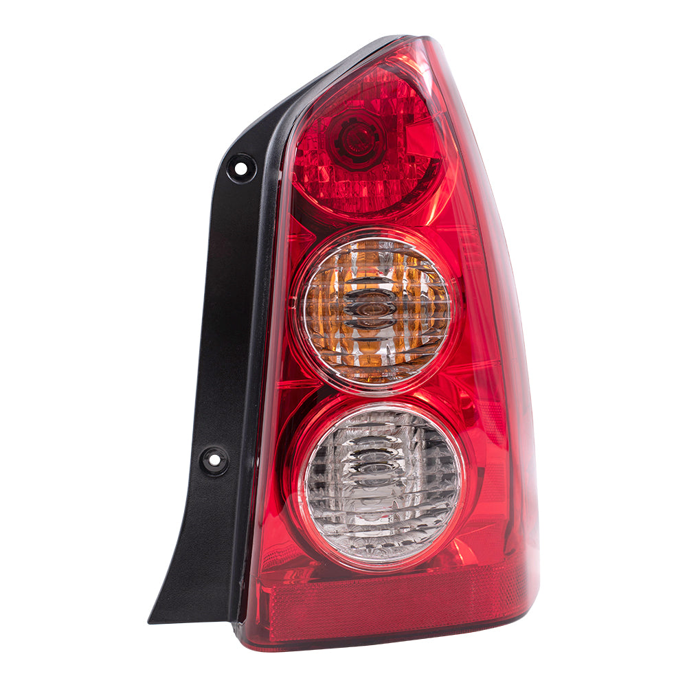 Brock Replacement Passengers Taillight Tail Lamp Compatible with 05-06 SUV EF9151170C