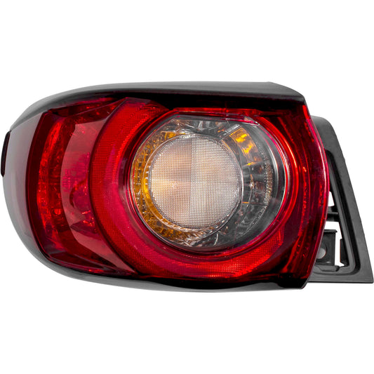 Combination Tail Light Assembly Body Mounted Driver Side Left For 2017-2021 Mazda CX-5 Without Signature Lighting