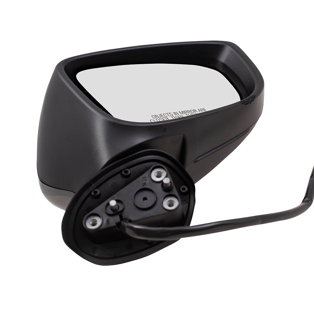 Replacement Set Power Mirrors Heated with Signal Compatible with 2014 2015 2016 Mazda3