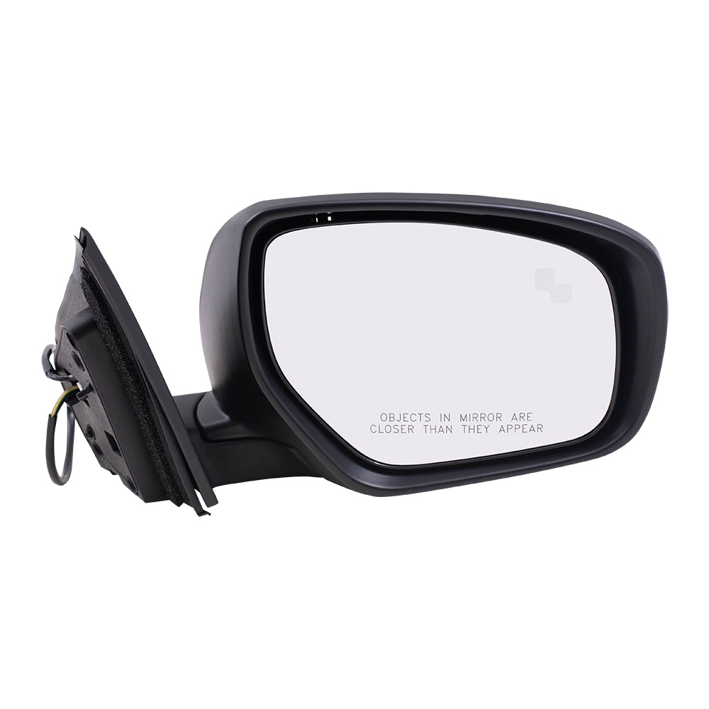 Replacement Passengers Power Mirror Assembly w/ Heat Signal BSD Memory Auto Tilt Compatible with 13 CX-9