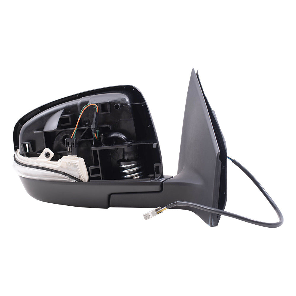 Replacement Passengers Power Mirror Assembly w/ Heat Signal BSD Memory Auto Tilt Compatible with 13 CX-9