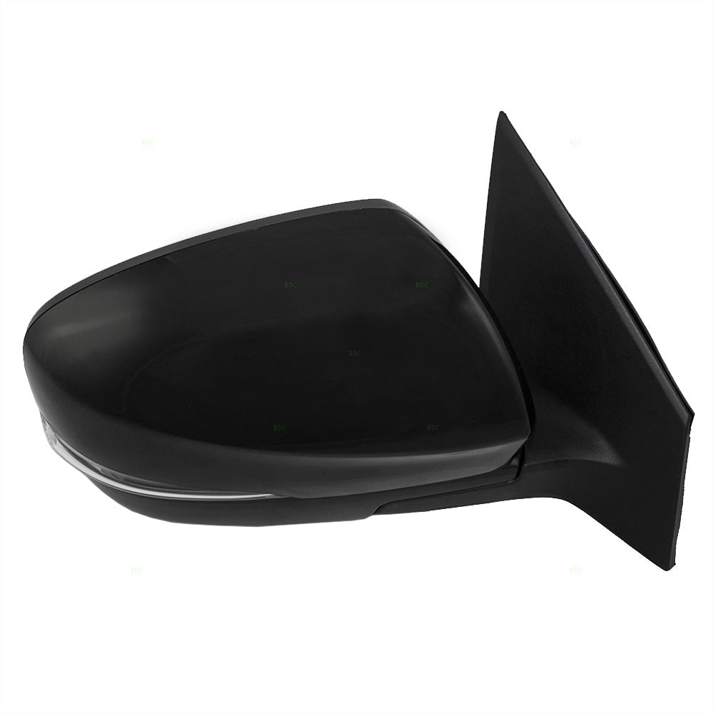 Passengers Power Side View Mirror Heated Signal Convex Glass Replacement for Mazda SUV TG15-69-12ZE