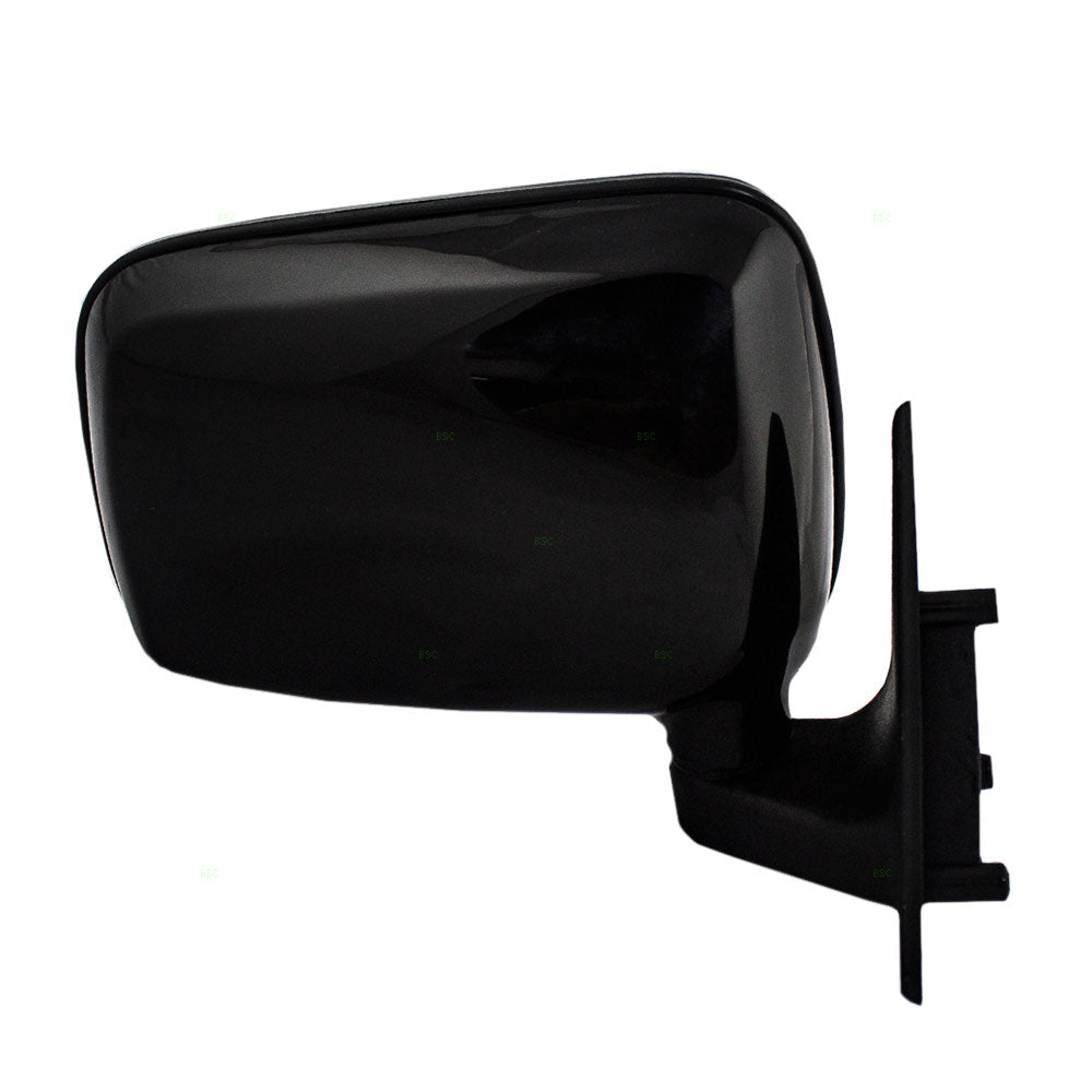 Brock Aftermarket Replacement Passenger Right Manual Mirror Paint To Match Matte Black Housing Compatible with 1986-1993 Mazda B-Series Pickup