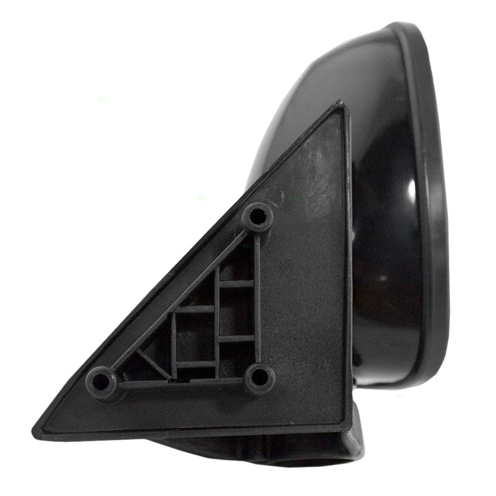 Brock Aftermarket Replacement Passenger Right Manual Mirror Paint To Match Matte Black Housing Compatible with 1986-1993 Mazda B-Series Pickup