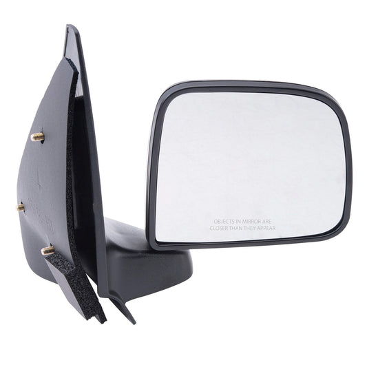 Mazda Ford Ranger Pickup Truck Passengers Side View Manual Textured Mirror