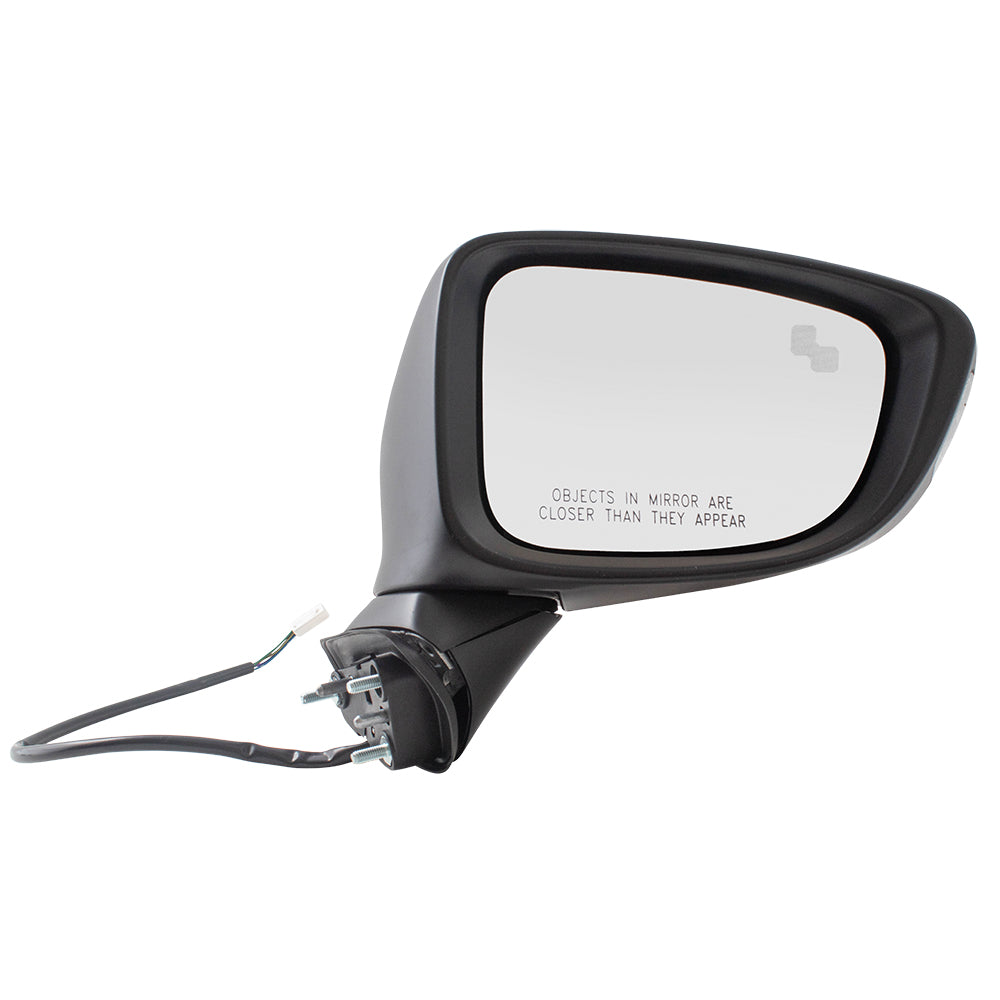 14-16 Mazda 6 Mazda6 Pair Side View Power Mirror Signal Blind Spot Detection Set