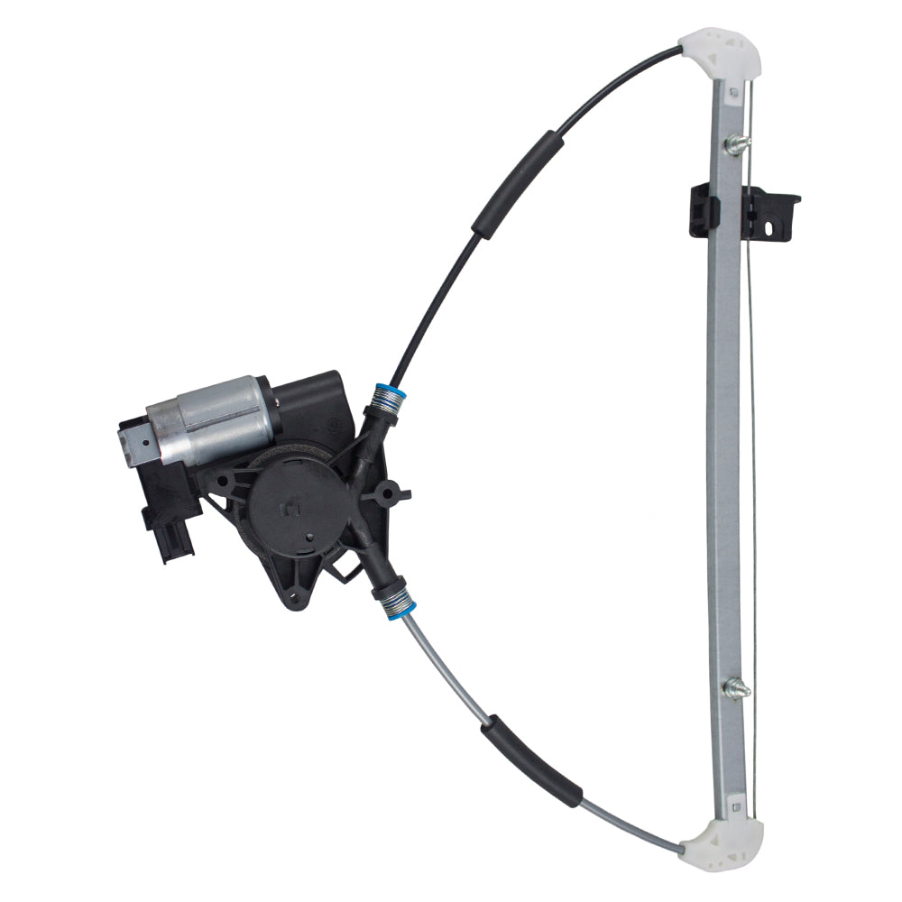 Brock Replacement Drivers Rear Power Window Lift Regulator w/ Motor Assembly Compatible with 04-09 Mazda3 BP4K-73-590E