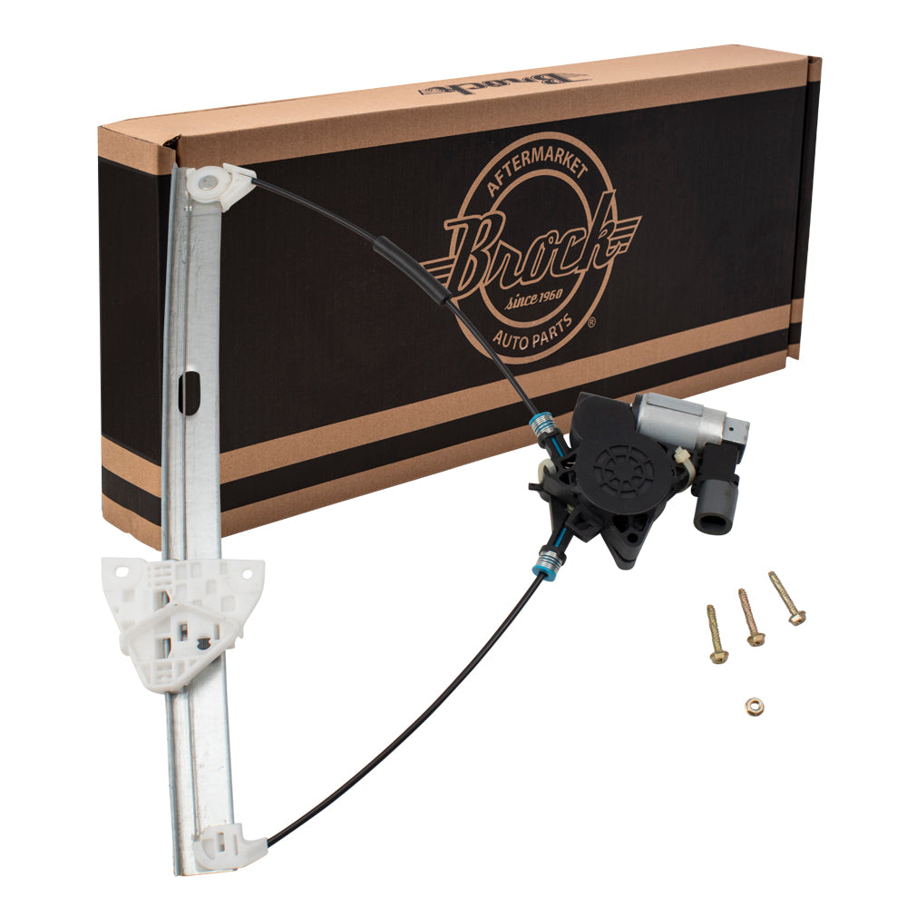 04-09 Mazda3 Mazda 3 Passengers Front Power Window Regulator & Motor BP4K58590A