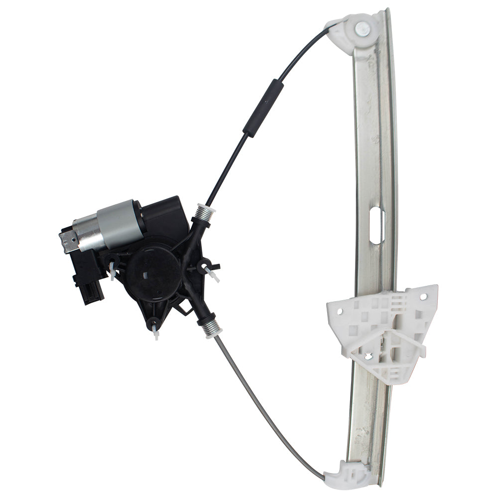 Front Window Driver Brock Replacement Driver Front Power Window Regulator with Motor Compa ...