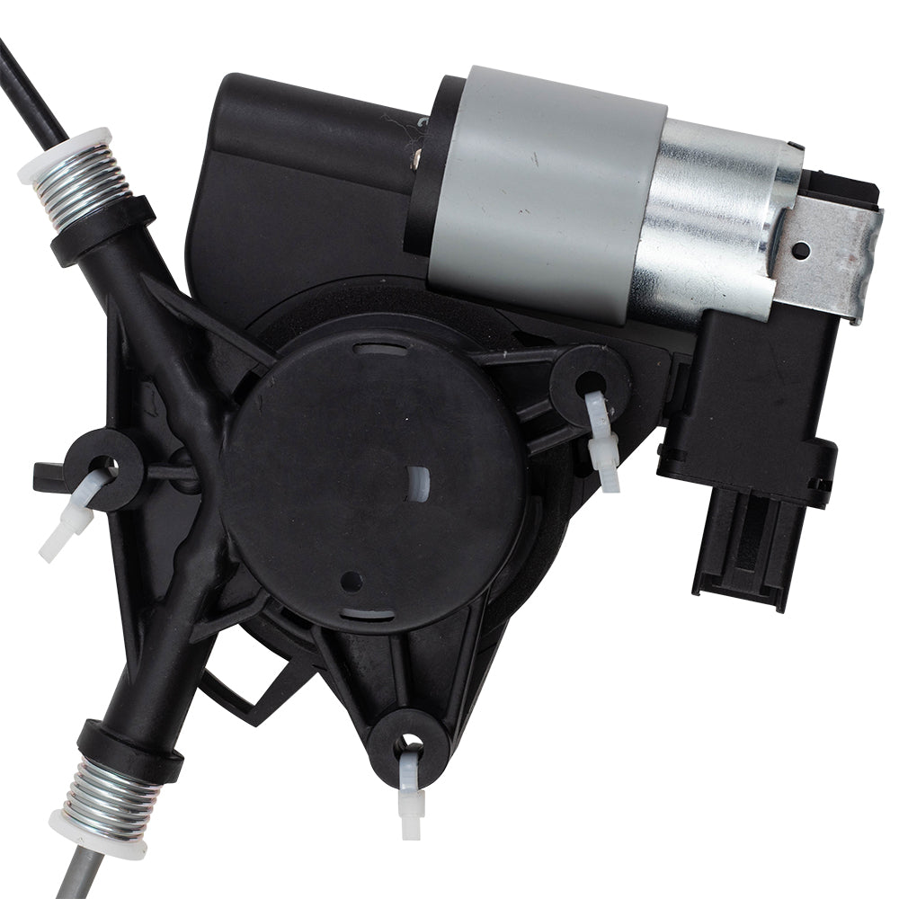 Brock Replacement Set Front Power Window Regulators with Motors Compatible with 2004-2008 RX-8