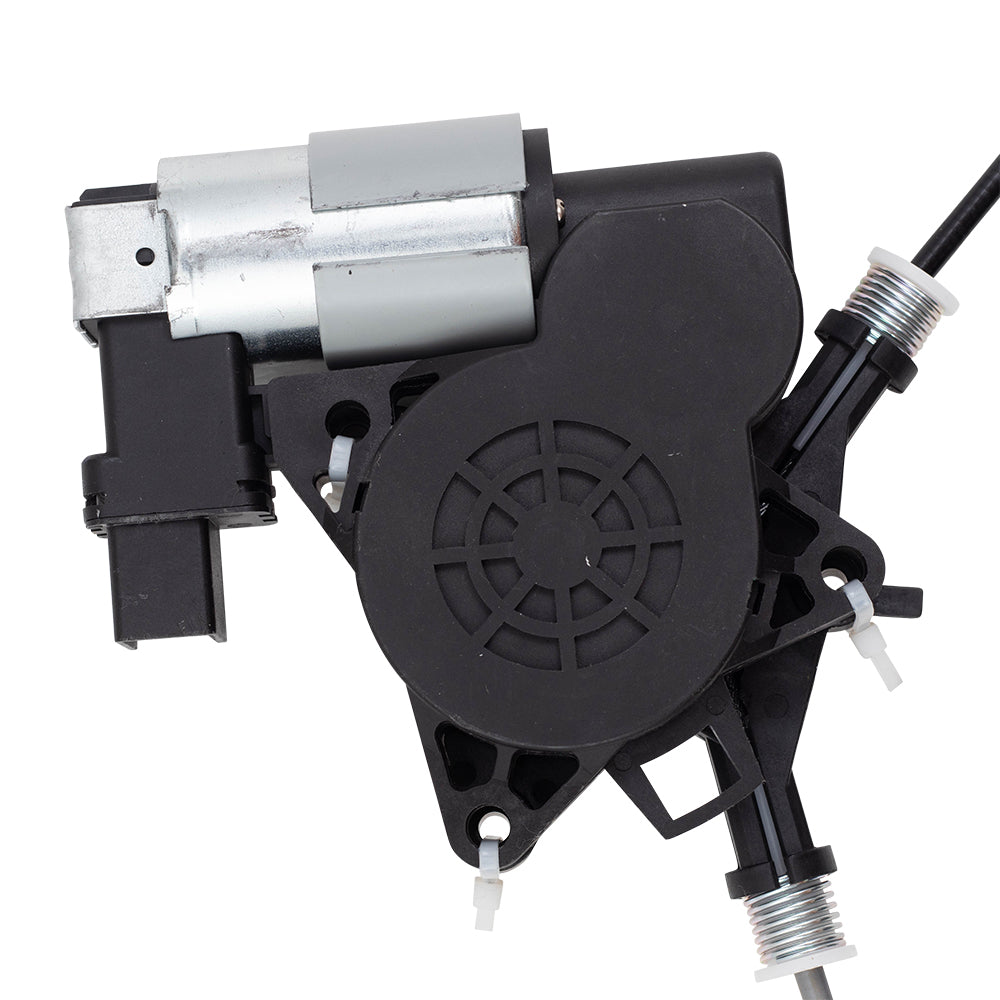 Brock Replacement Set Front Power Window Regulators with Motors Compatible with 2004-2008 RX-8