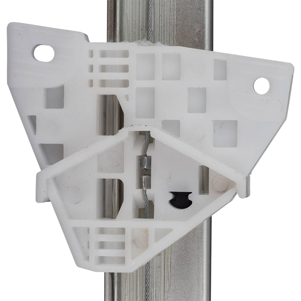 Brock Replacement Set Front Power Window Regulators with Motors Compatible with 2004-2008 RX-8