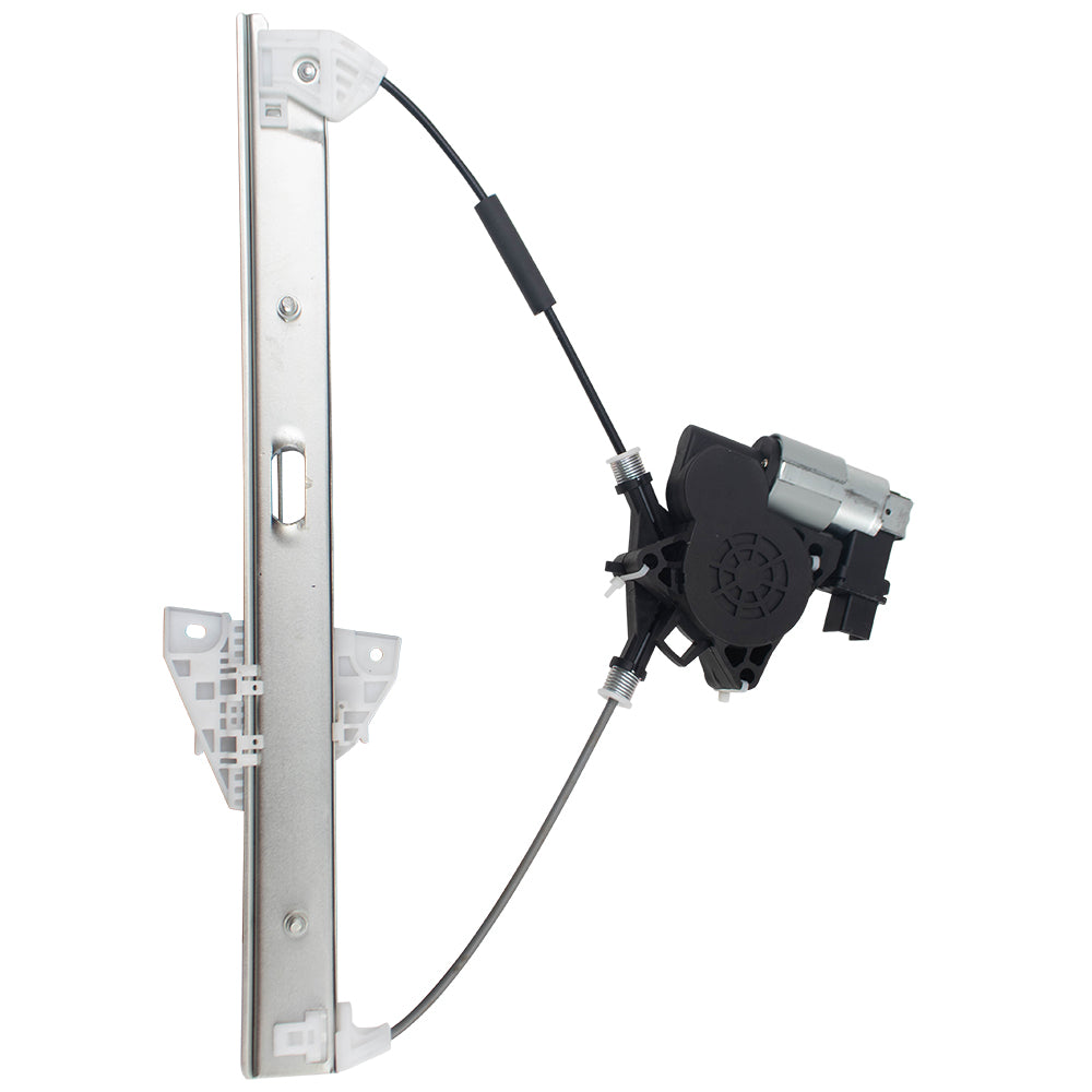 Brock Replacement Driver Front Power Window Regulator with Motor Compatible with 2004-2008 RX-8