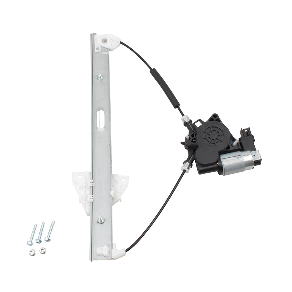Brock Replacement Drivers Rear Power Window Lift Regulator & Motor 2 Pin Connector Assembly Compatible with 07-15 CX-9 TD1173590A G22C5958XC