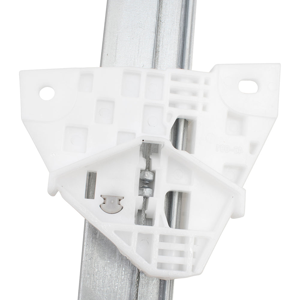 Brock Replacement Drivers Rear Power Window Lift Regulator & Motor 2 Pin Connector Assembly Compatible with 07-15 CX-9 TD1173590A G22C5958XC