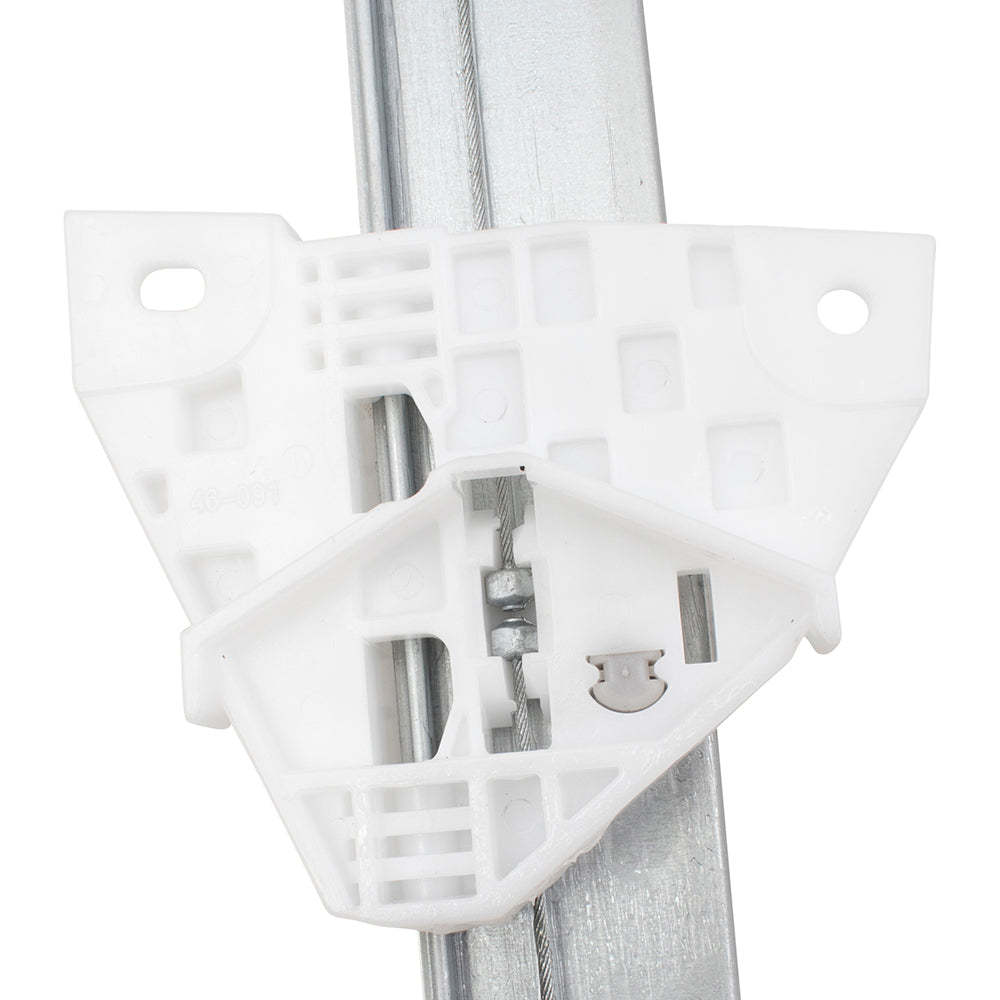 Brock Replacement Passengers Rear Power Window Lift Regulator & Motor 2 Pin Connector Assembly Compatible with 07-15 CX-9 TD1172590A GJ6A5858XC