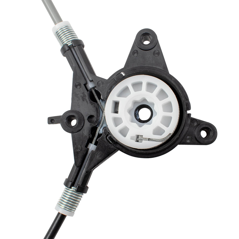 Brock Replacement Passengers Rear Power Window Regulator Compatible with 04-09 3 BP4K72590E 749-053 81593