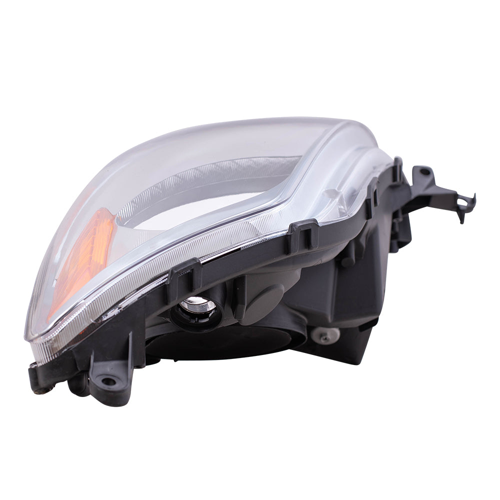 Brock Replacement Driver and Passenger Halogen Headlights Headlamps Compatible with 2006 2007 2008 2009 Prius 81170-47160 81130-47160
