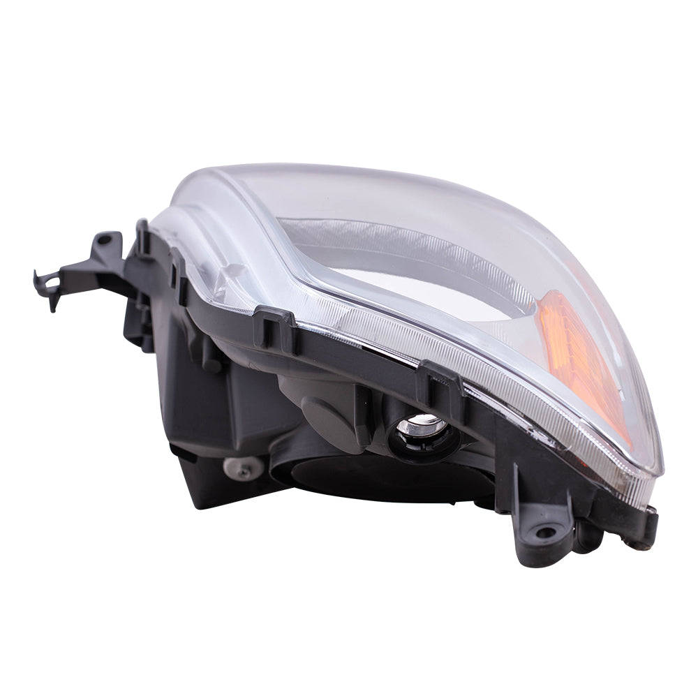 Brock Replacement Passengers Halogen Headlight Headlamp Compatible with 2006 2007 2008 2009 Prius 81130-47160