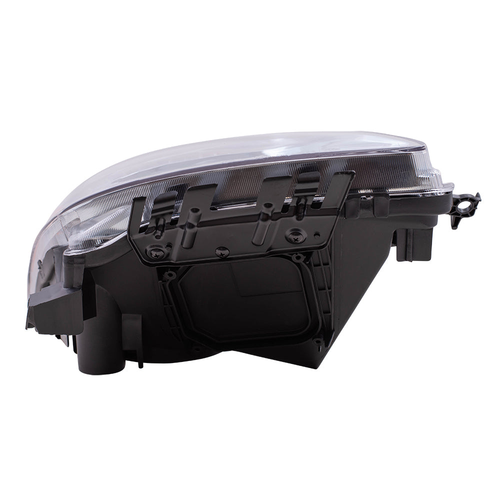 Brock Replacement Passengers Halogen Headlight Headlamp Compatible with 2006 2007 2008 2009 Prius 81130-47160