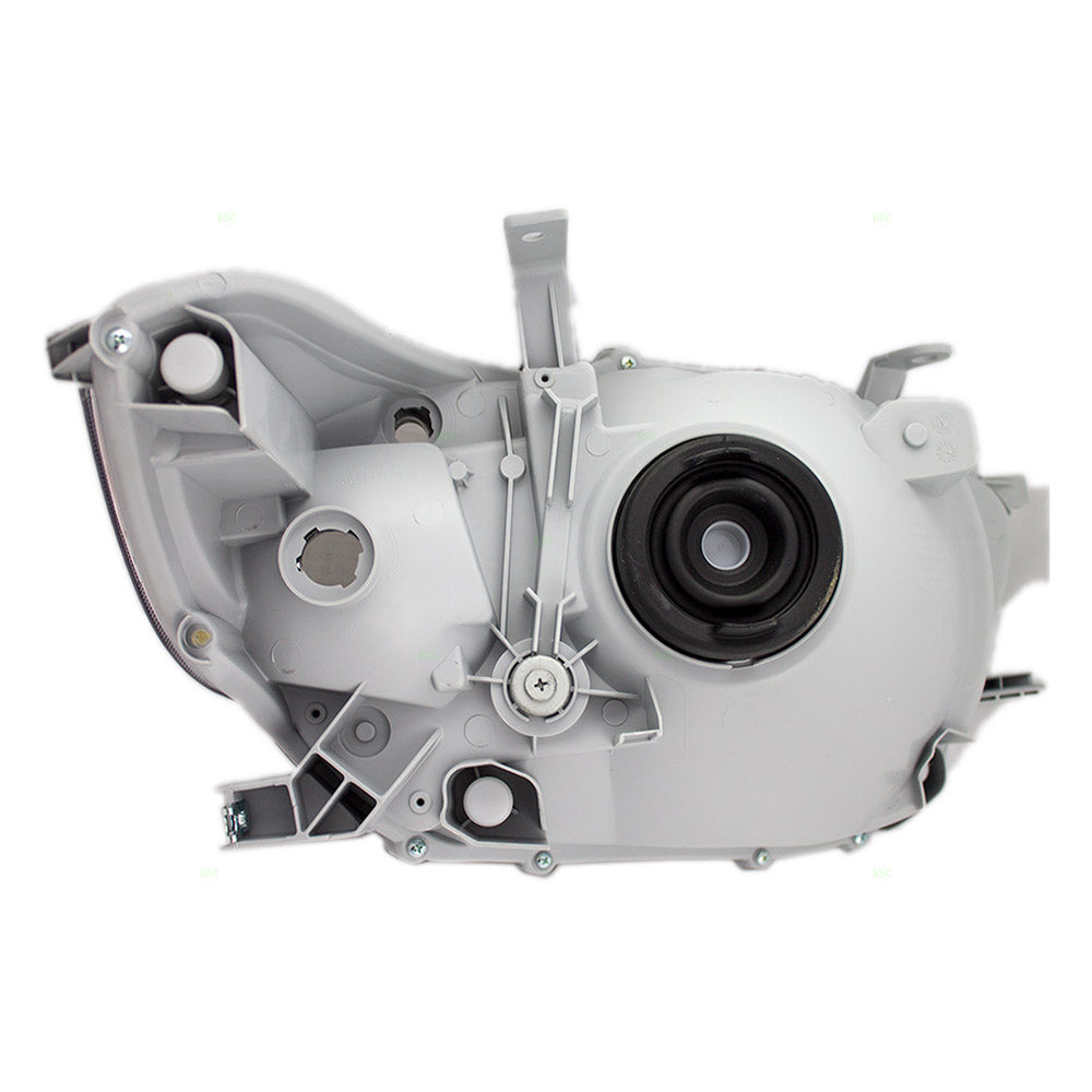 Brock Replacement Drivers Headlight Headlamp with Smoked Lens Compatible with 2008-2010 Highlander SUV 8117048470