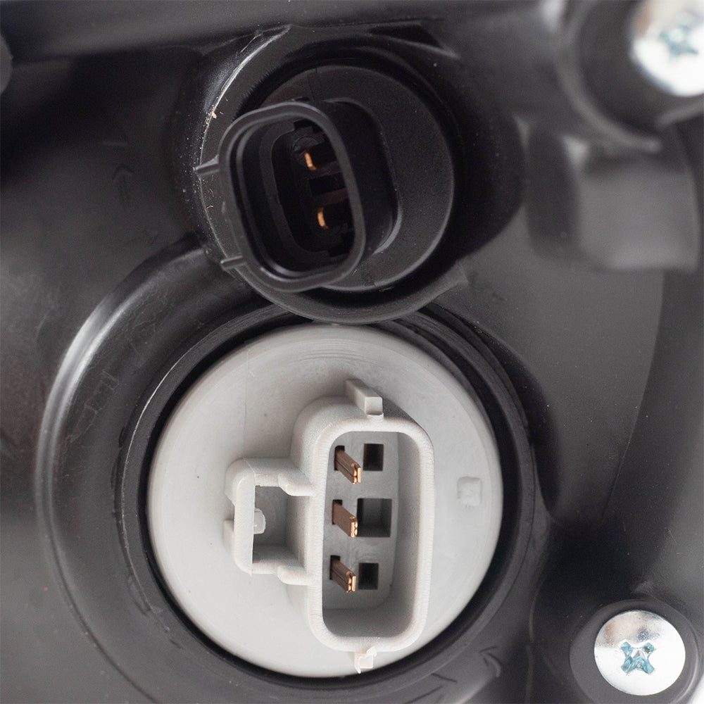 Brock Aftermarket Replacement Driver Left Passenger Right Halogen Combination Headlight Assembly Set Compatible With 2009-2010 Toyota Corolla Base/CE/L/LE