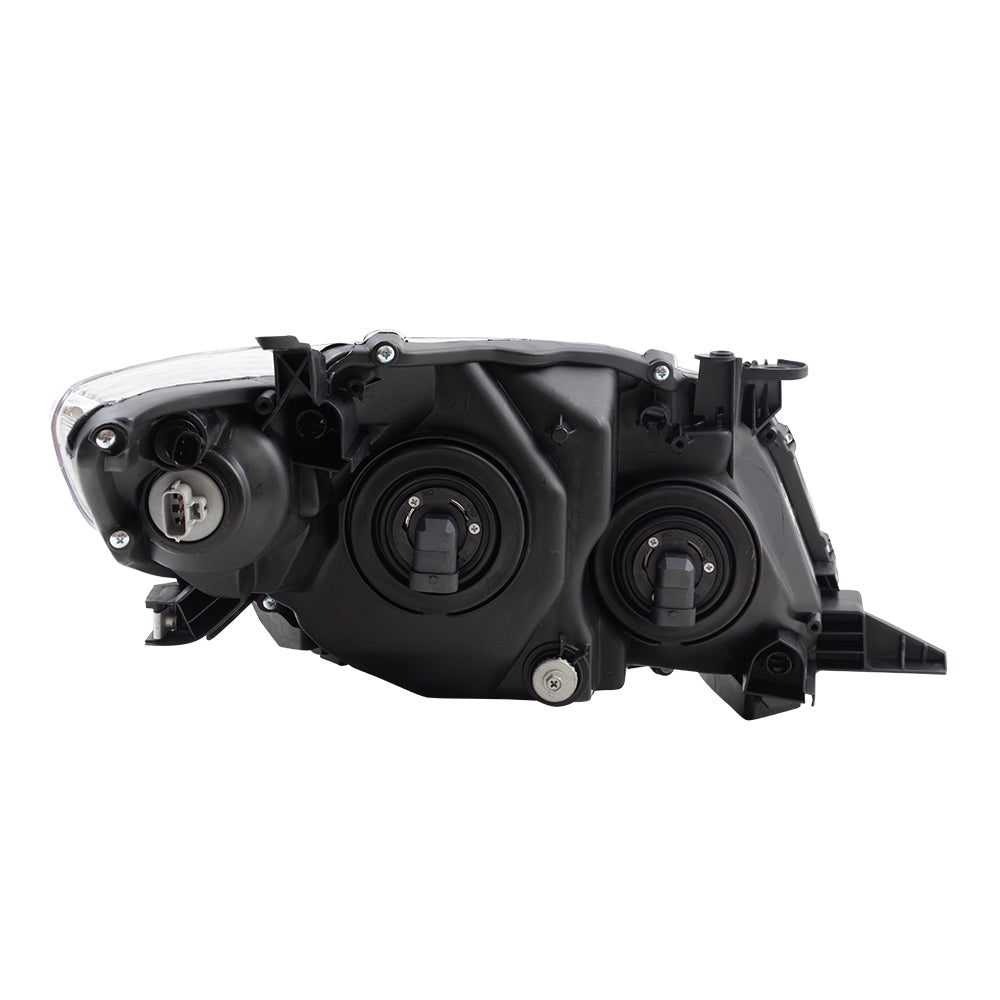 Brock Aftermarket Replacement Driver Left Halogen Combination Headlight Assembly Compatible With 2009-2010 Toyota Corolla Base/CE/L/LE
