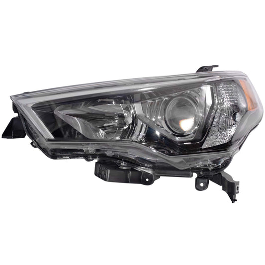 CAPA Certified Halogen Combination Headlight Assembly Driver Side Left For 2014-2020 Toyota 4Runner