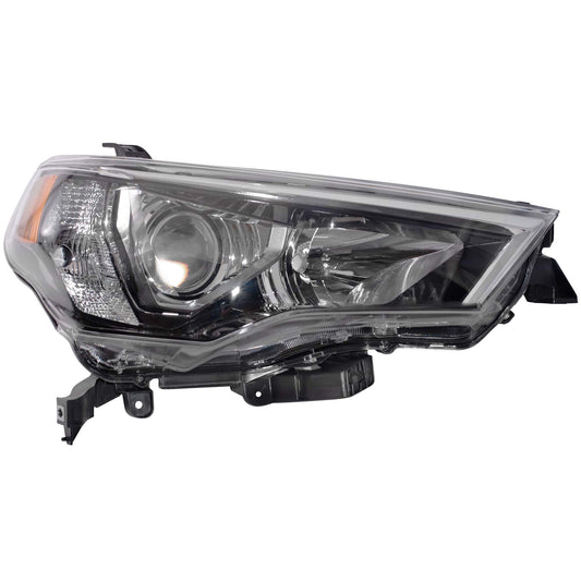 CAPA Certified Halogen Combination Headlight Assembly Passenger Side Right For 2014-2020 Toyota 4Runner