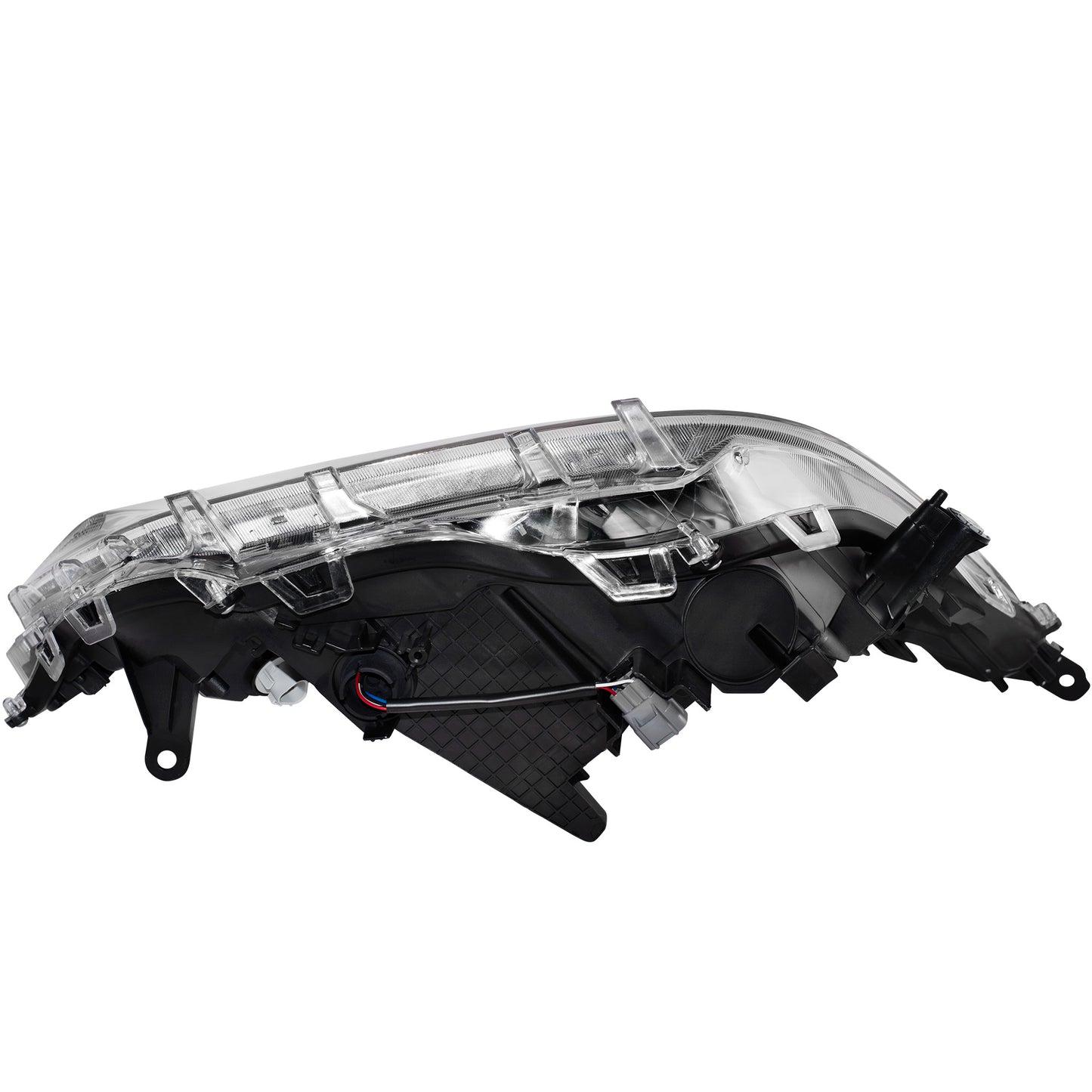 CAPA Certified LED Combination Headlight Assembly With Chrome Bezel Driver Side Left For 2019-2021 Toyota RAV4 North America Built Except LE