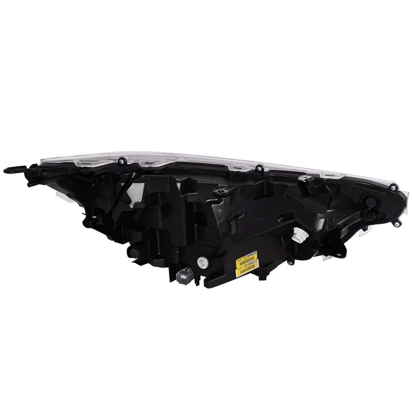 CAPA Certified LED Combination Headlight Assembly With Black Bezel Left For 2019-2022 Toyota RAV4 LE North America Built Without LED Signal Light 2019-2021 Toyota RAV4 Hybrid LE North American Built Without Adaptive Lighting