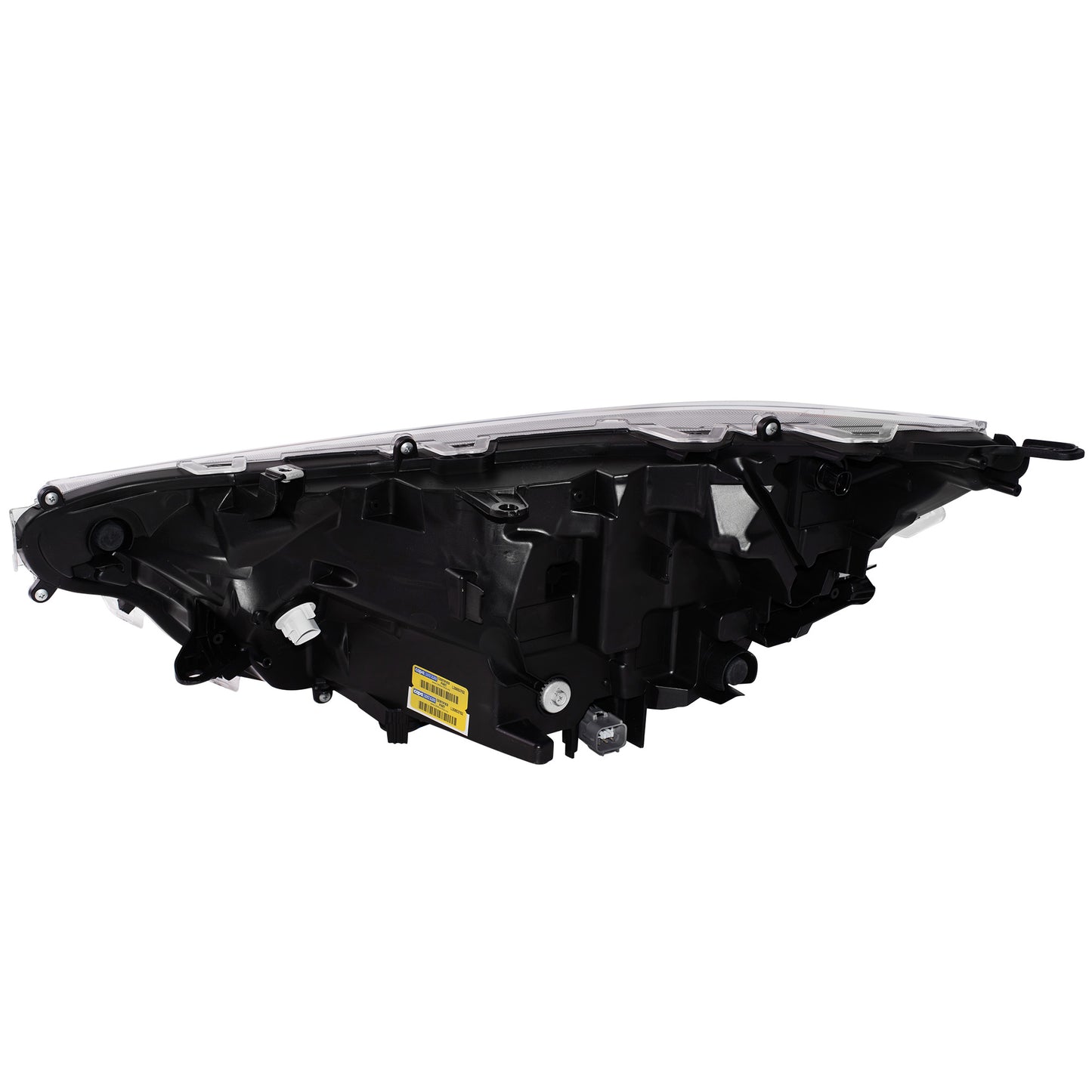 CAPA Certified LED Combination Headlight Assembly With Black Bezel Right For 2019-2022 Toyota RAV4 LE North America Built Without LED Signal Light 2019-2021 Toyota RAV4 Hybrid LE North American Built Without Adaptive Lighting