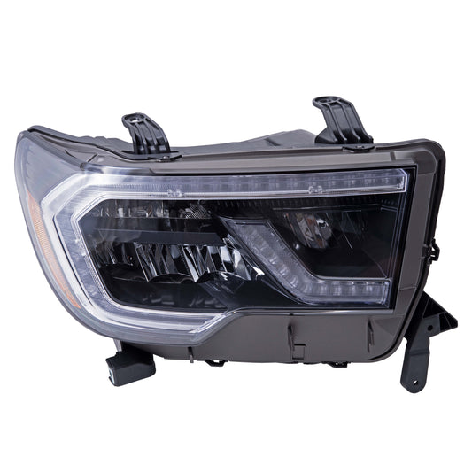 LED Combination Headlight Assembly Passenger Right For 2018-2022 Toyota Sequoia Limited/SR5/TRD