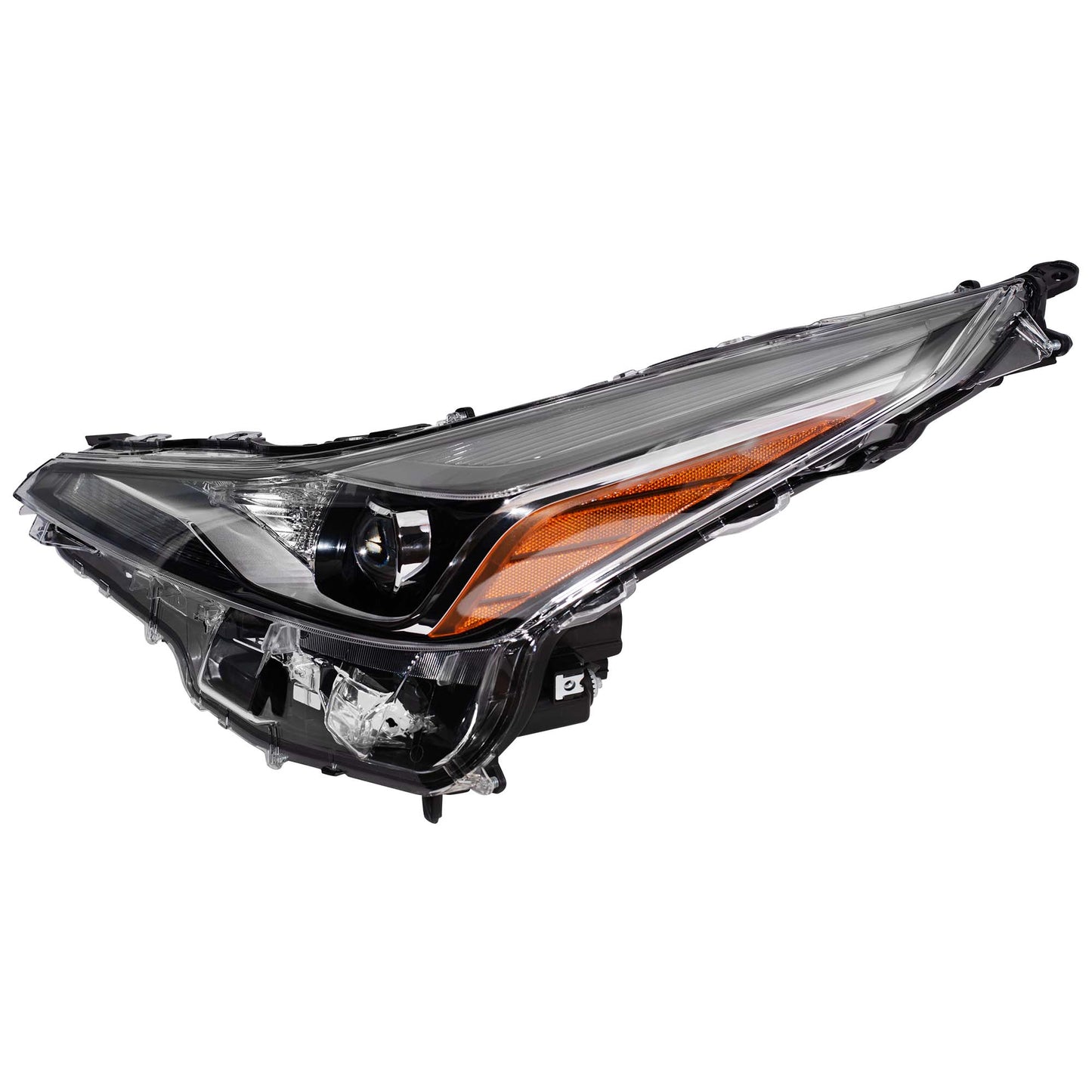 CAPA Certified LED Combination Headlight Assembly Without Automatic High Beam Driver Side Left For 2019-2022 Toyota Prius Without Fog Lights