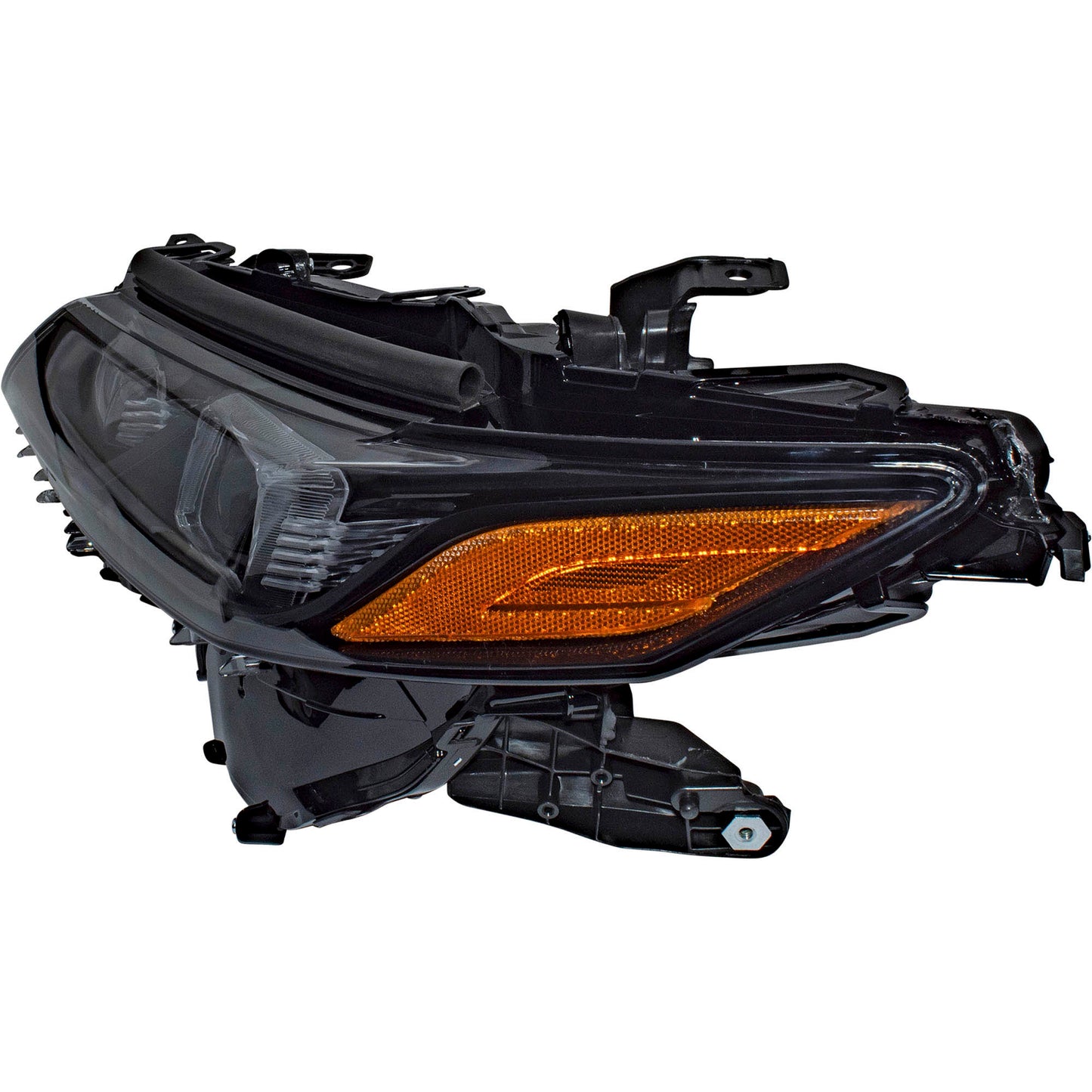 Bi-LED Combination Headlight Assembly Without LED Signal Light With Black Bezel Driver Side Left For 2020-2024 Toyota Camry XSE With TRD Package 2021-2024 Toyota Camry SE/TRD 2021-2024 Toyota Camry Hybrid SE