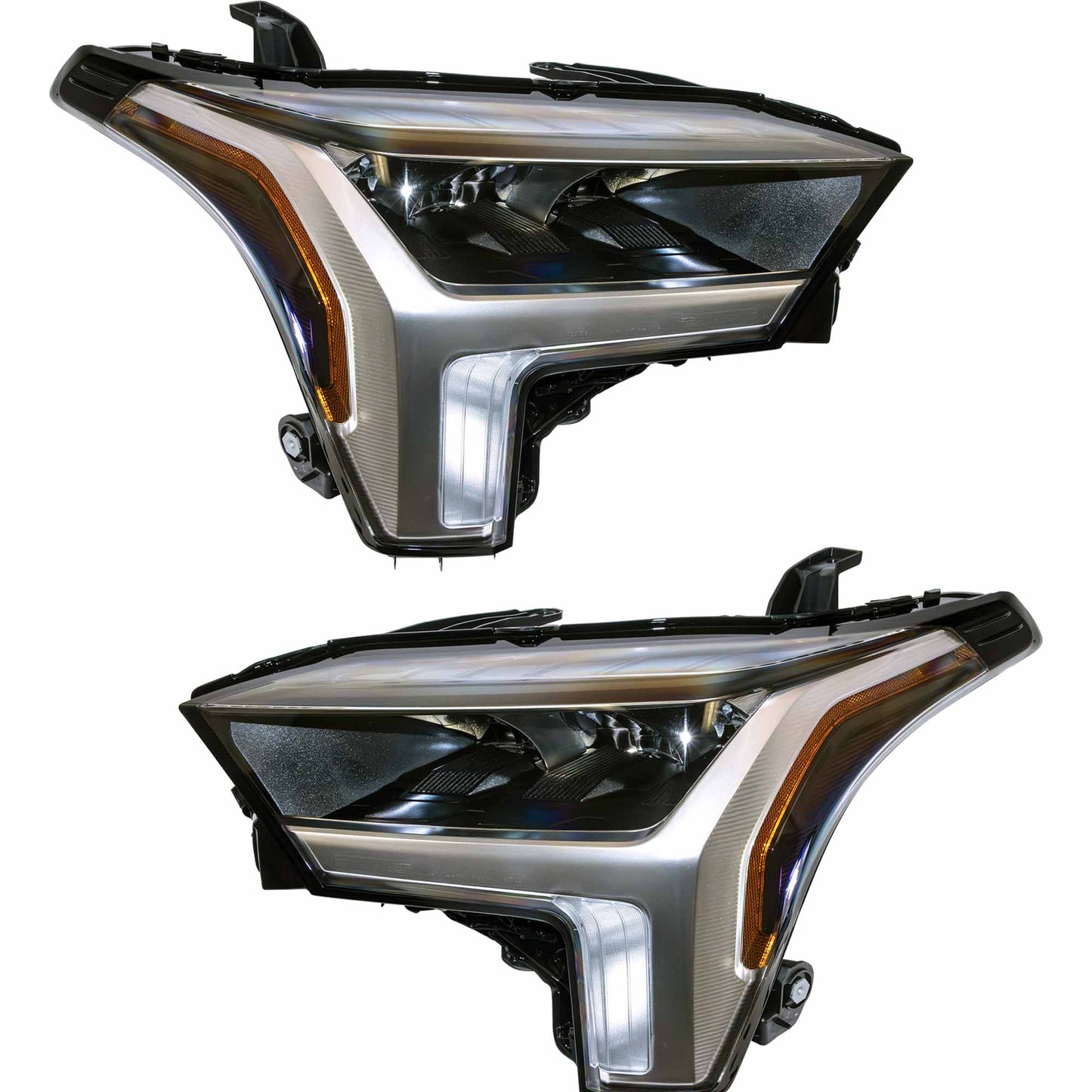 LED Combination Headlight Assembly Without LED Signal Light Set Driver Side Left Passenger Side Right For 2022-2024 Toyota Tundra 2022-2024 Toyota Tundra Hybrid 2023-2025 Toyota Sequoia