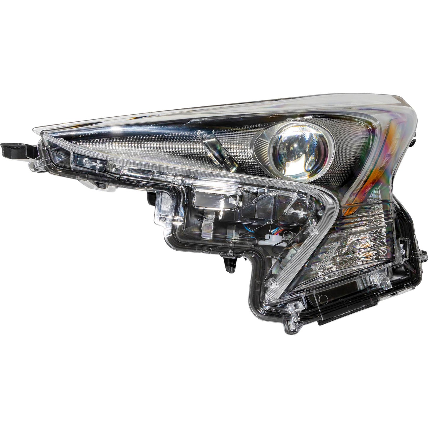 LED Combination Headlight Assembly Driver Side Left For 2016-2018 Toyota Prius Without Fog Lights