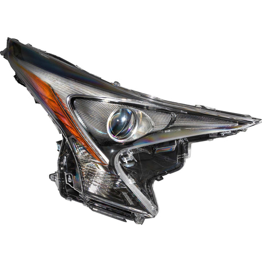 LED Combination Headlight Assembly Passenger Side Right For 2016-2018 Toyota Prius Without Fog Lights