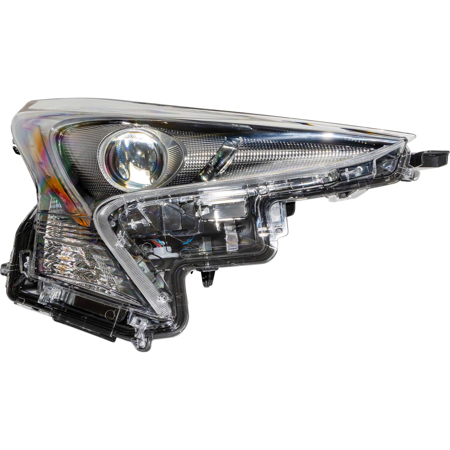 LED Combination Headlight Assembly Passenger Side Right For 2016-2018 Toyota Prius Without Fog Lights