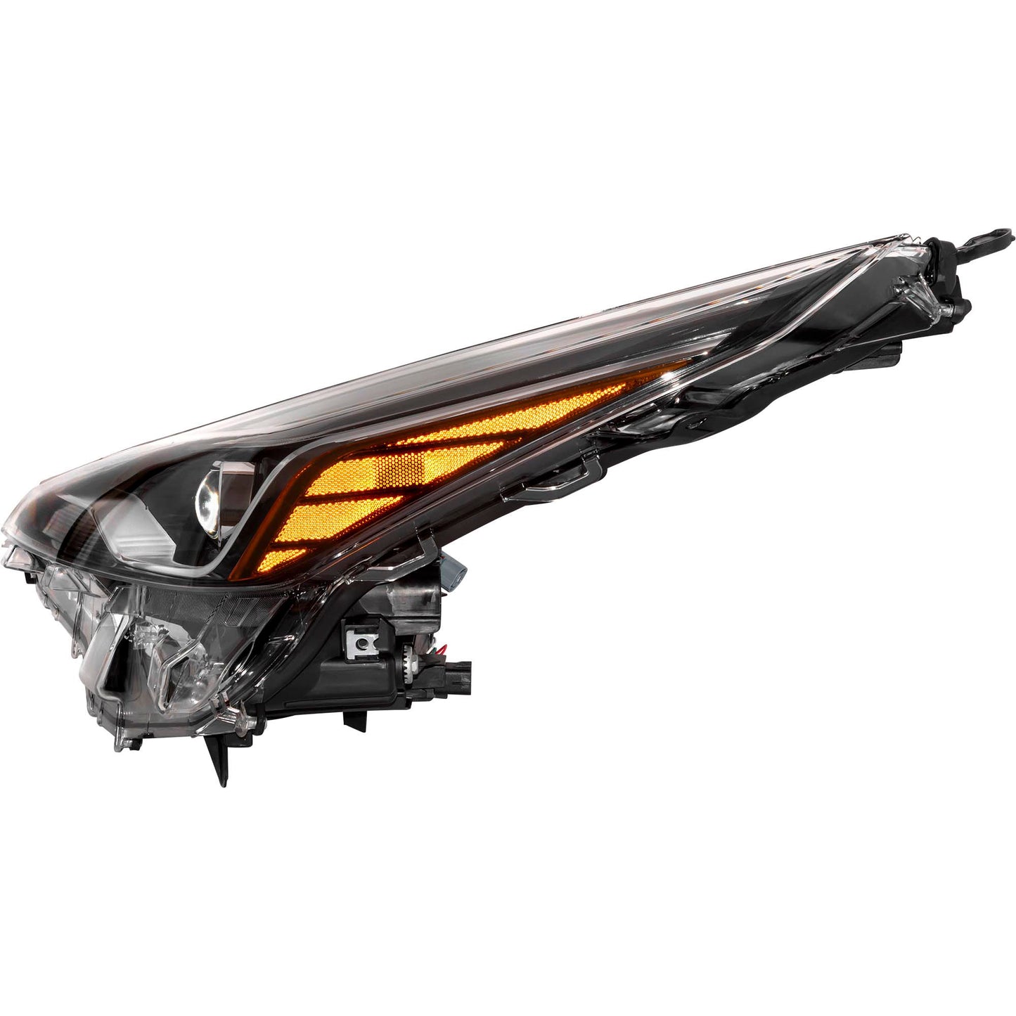 LED Combination Headlight Assembly Driver Side Left For 2019-2022 Toyota Prius With Fog Lights Without Adaptive Headlights