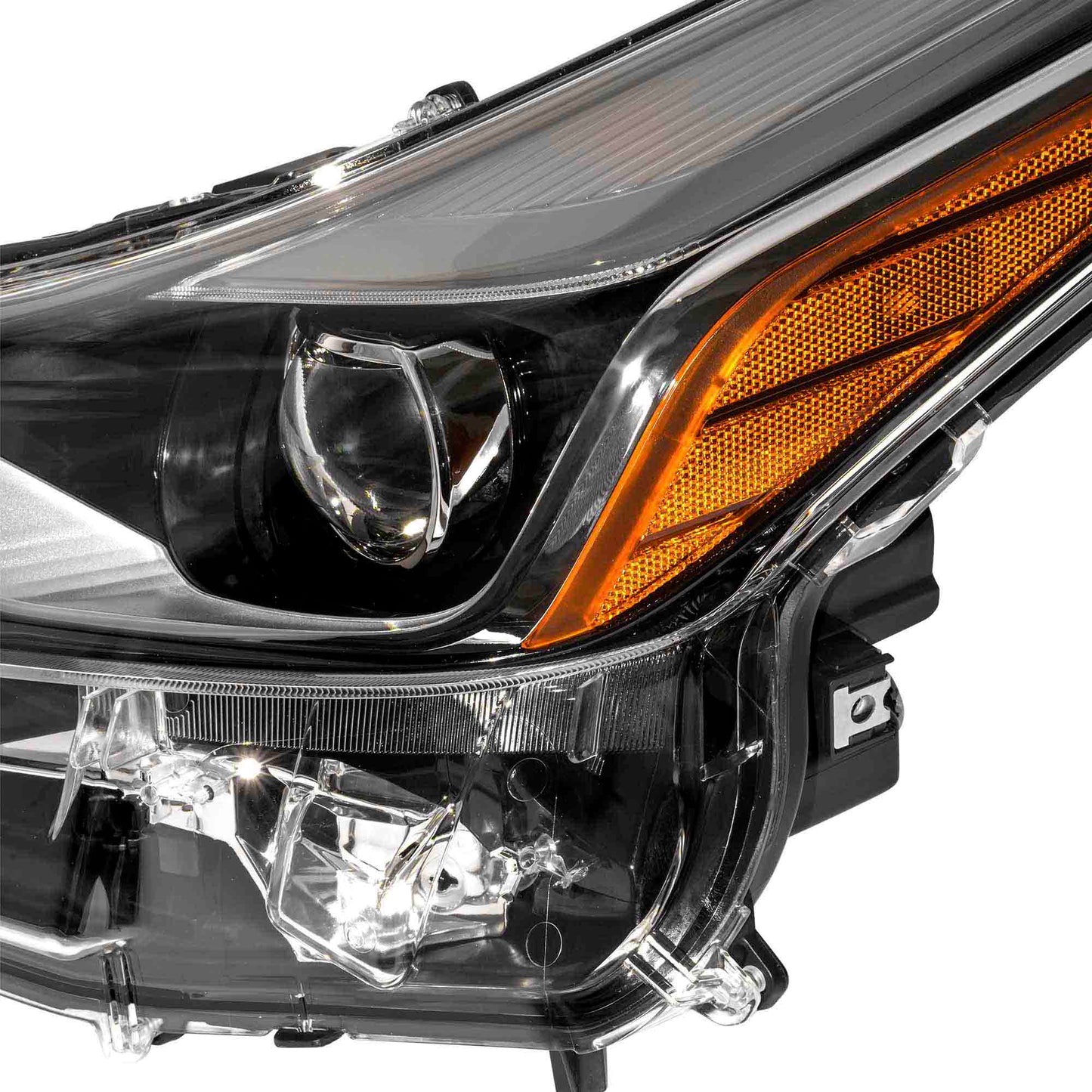 LED Combination Headlight Assembly Driver Side Left For 2019-2022 Toyota Prius With Fog Lights Without Adaptive Headlights