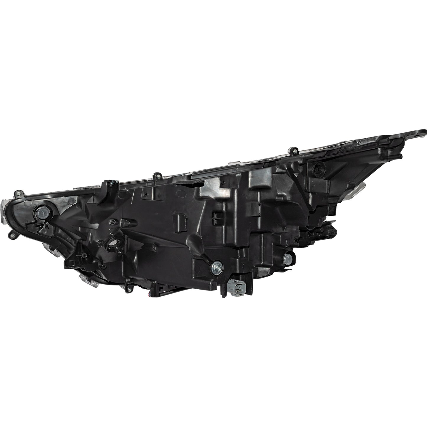 LED Combination Headlight Assembly With Chrome Bezel Passenger Side Right For 2019-2021 Toyota RAV4 Japan Built Adventure/Limited/Trail/TRD Off-Road/XLE/XLE Premium