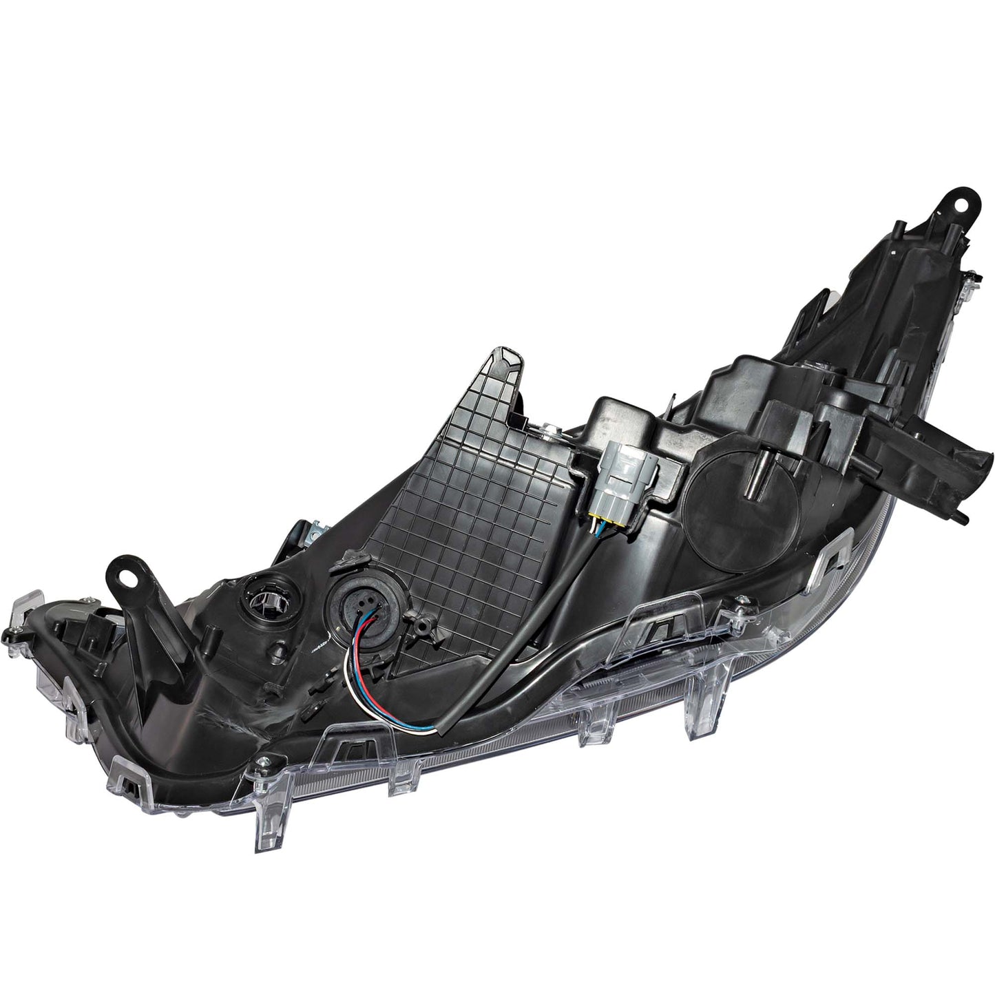 LED Combination Headlight Assembly With Black Bezel Passenger Side Right For 2019-2022 Toyota RAV4 Japan Built LE 2019-2021 Toyota RAV4 Hybrid Japan Built LE