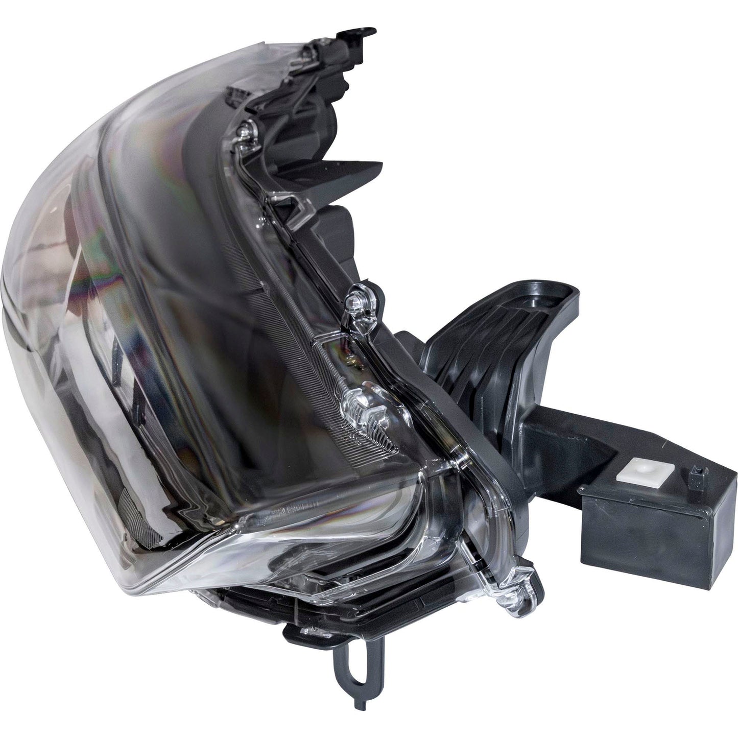 LED Combination Headlight Assembly With Chrome Trim Without LED Turn Signal Set Driver Side Left Passenger Side Right For 2022-2025 Toyota Corolla Cross L/LE 2023-2025 Toyota Corolla Cross Hybrid S/SE